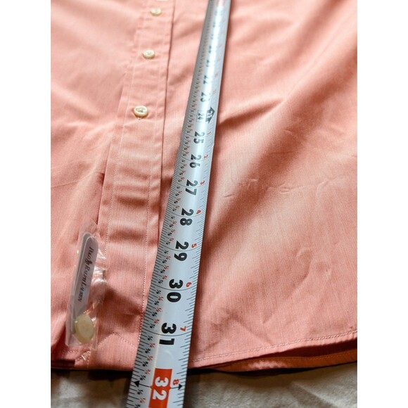 NEW Polo Ralph Lauren Estate Custom Fit LS Shirt Size 16 32/33 Orange Coral NWT - Picture 11 of 11